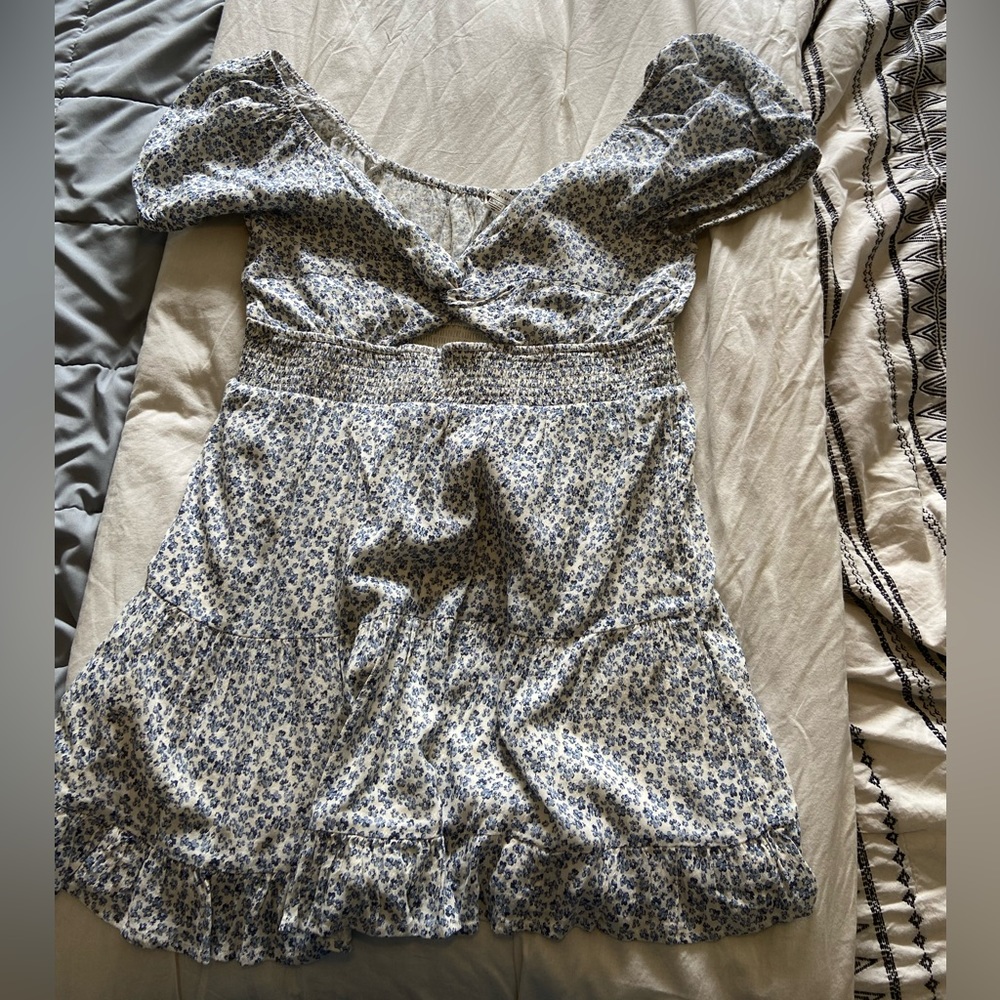 NWT American Eagle puff sleeve dress size XL